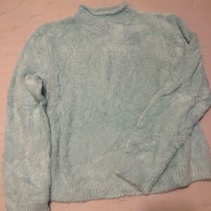 Universal Thread Blue Mock Neck Sweater